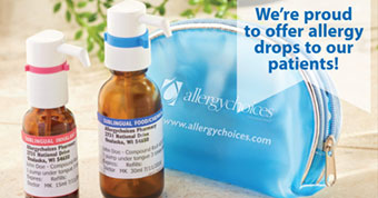 Offering Allergy Drops